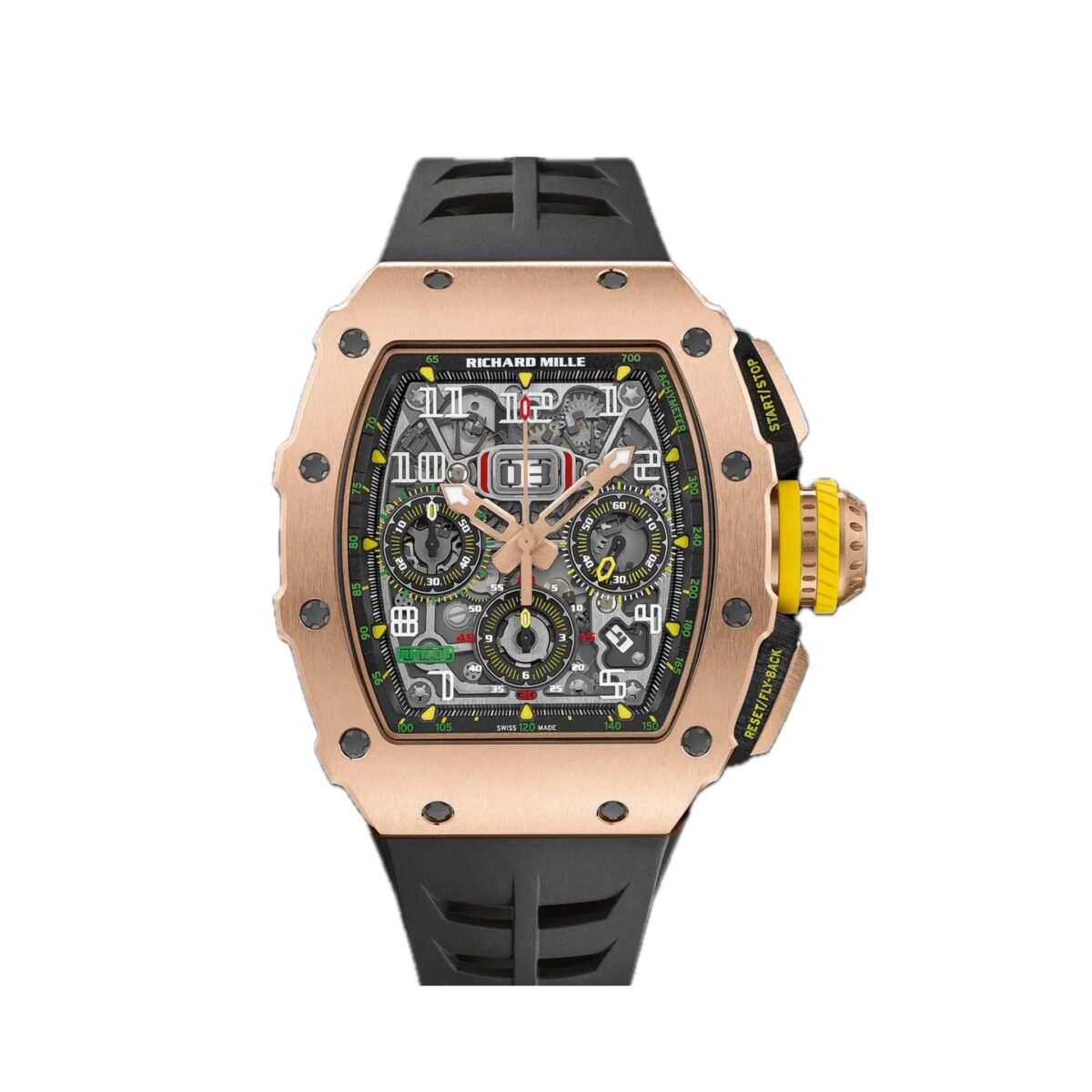 Richard Mille RM 11-03 Full Rose Gold Flyback Chronograph