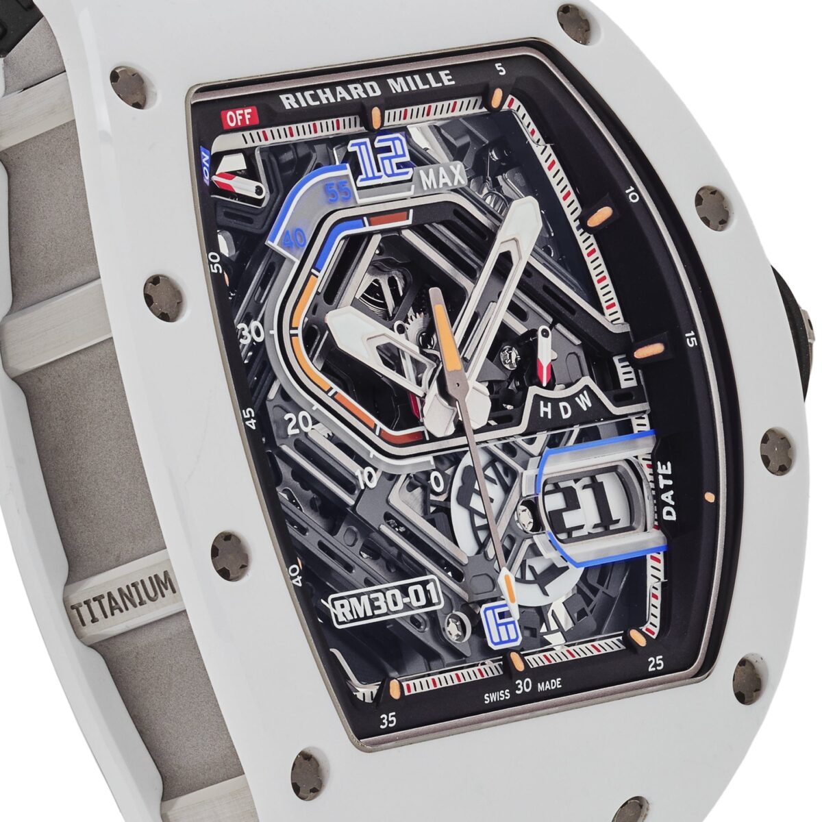 Richard Mille RM 30-01 Declutchable Rotor White Ceramic (2024) - Image 5