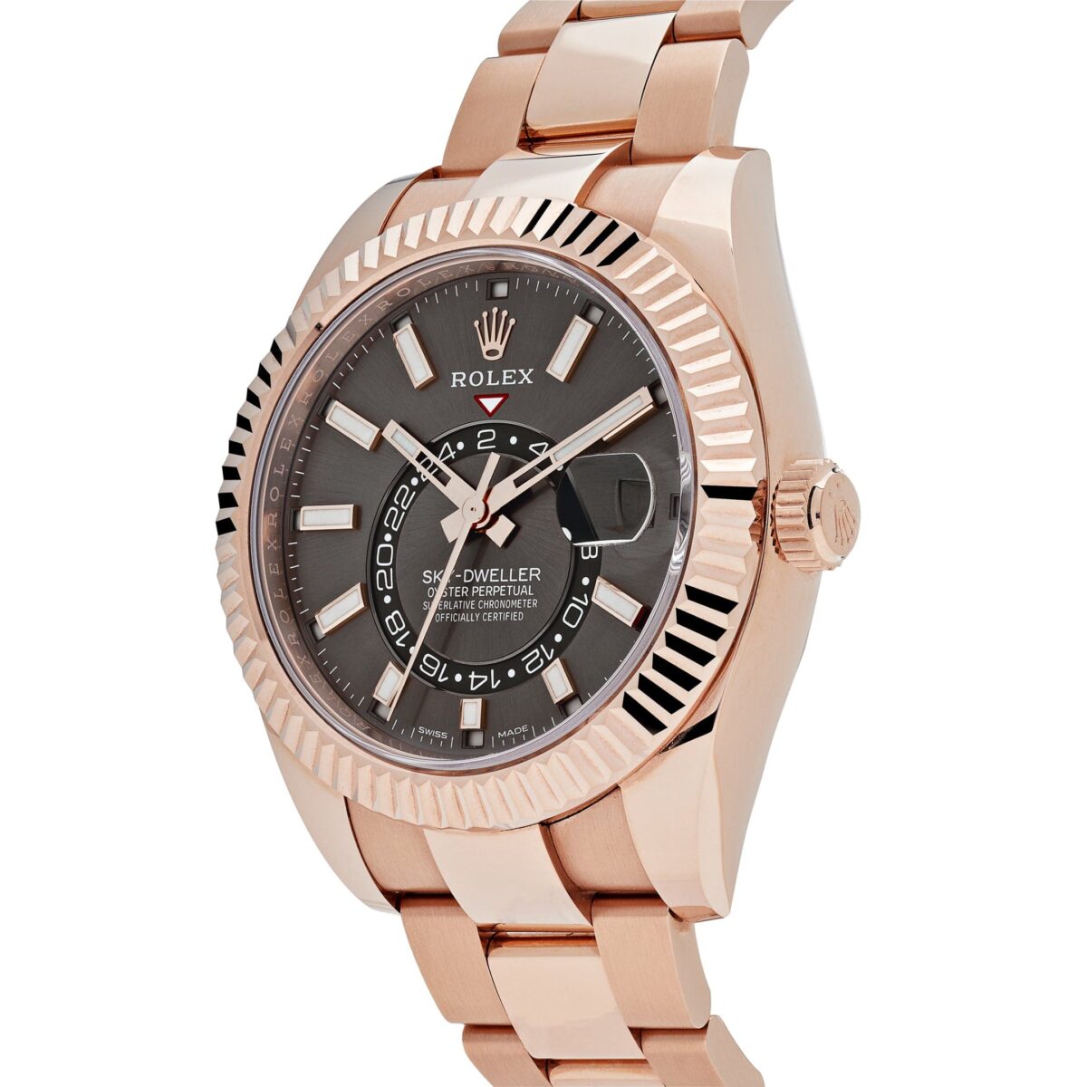 Rolex Sky-Dweller 336935 Rose Gold Rhodium Slate Grey Dial (2024) - Image 2