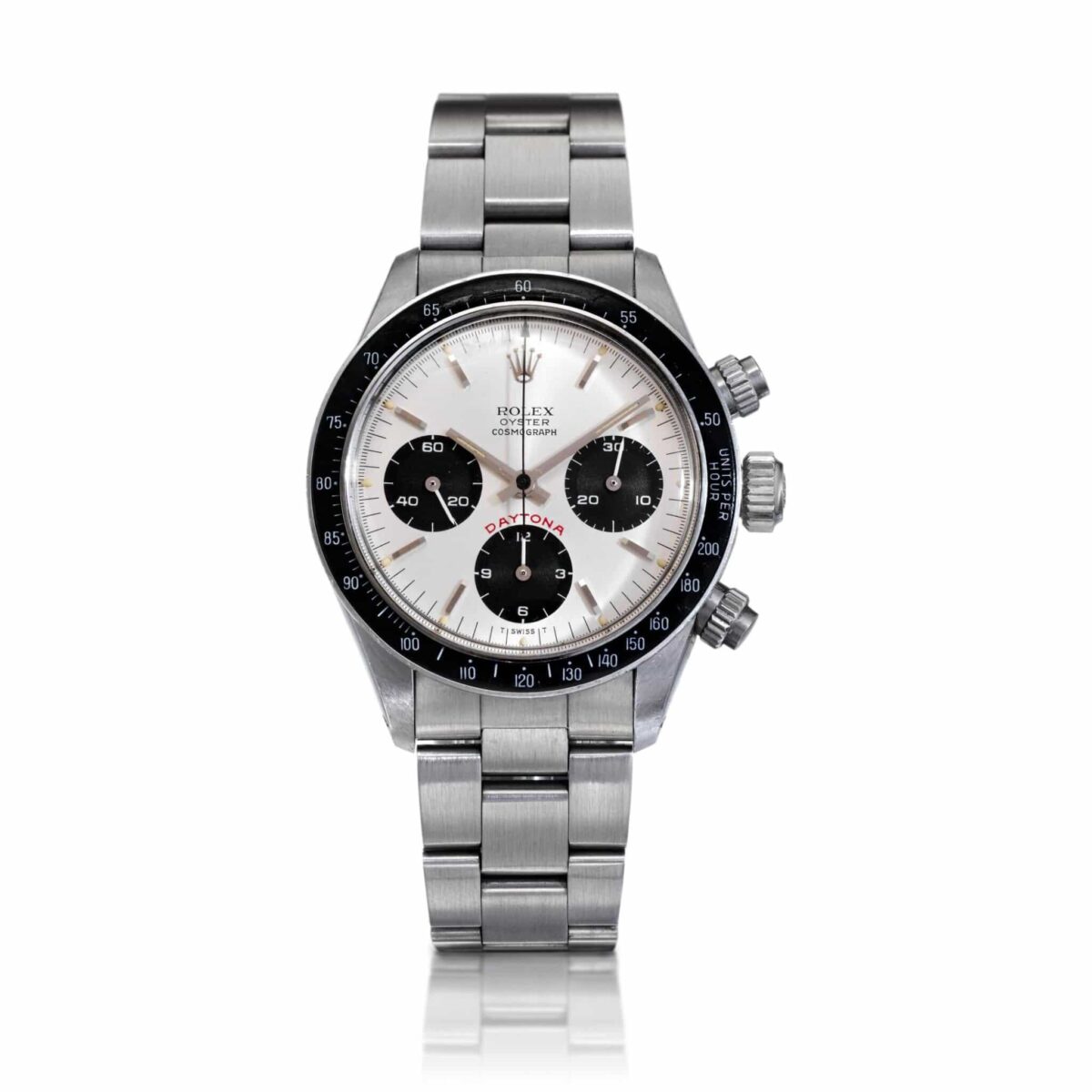 Rolex Daytona 6263 'Big Red' Steel Silver Dial