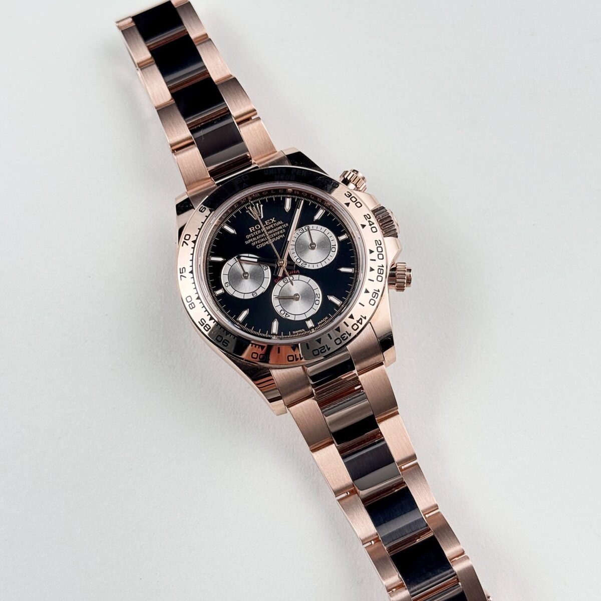 Rolex Daytona 126505 Rose Gold Bright Black and Sundust Dial (2023) - Image 3