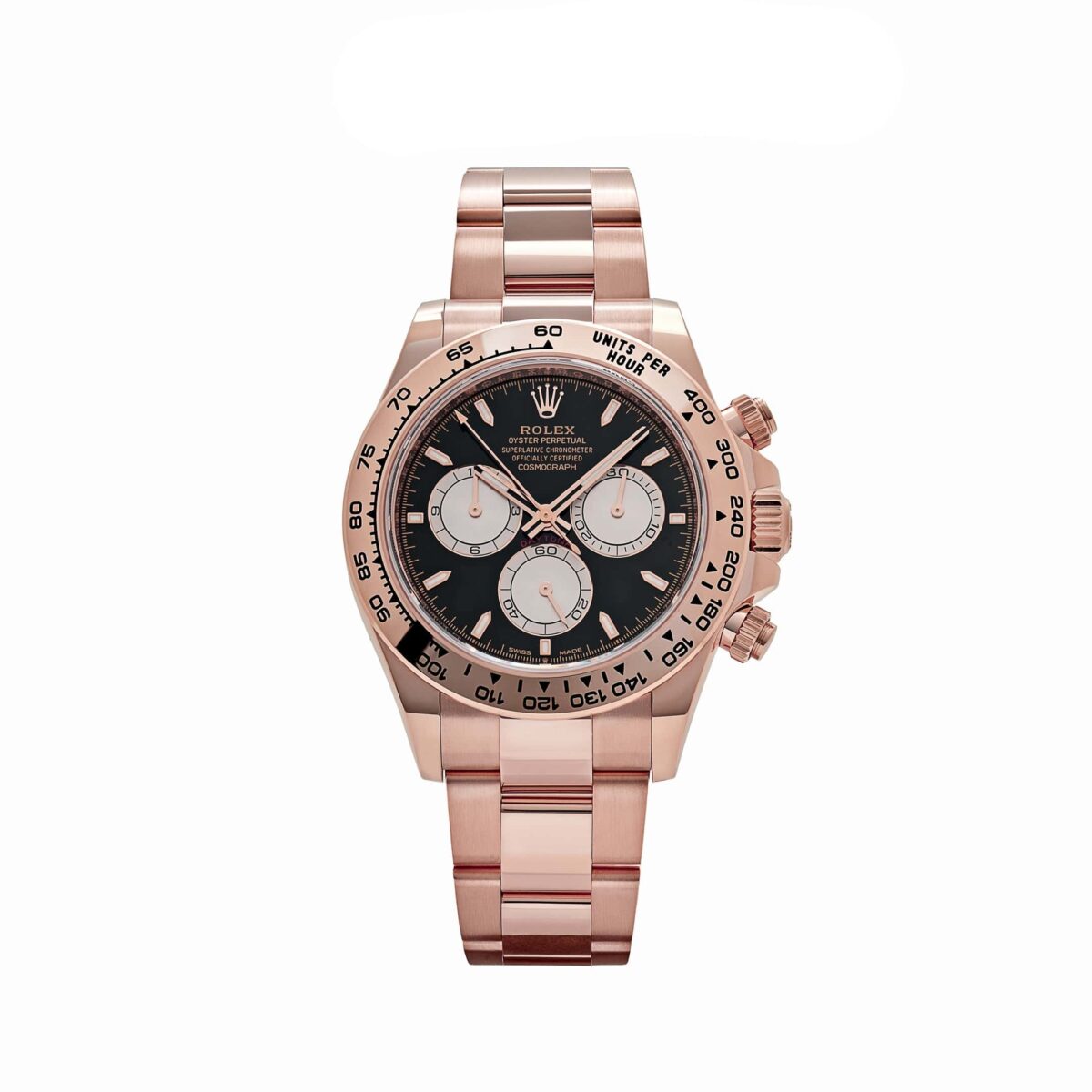 Rolex Daytona 126505 Rose Gold Bright Black and Sundust Dial (2023)