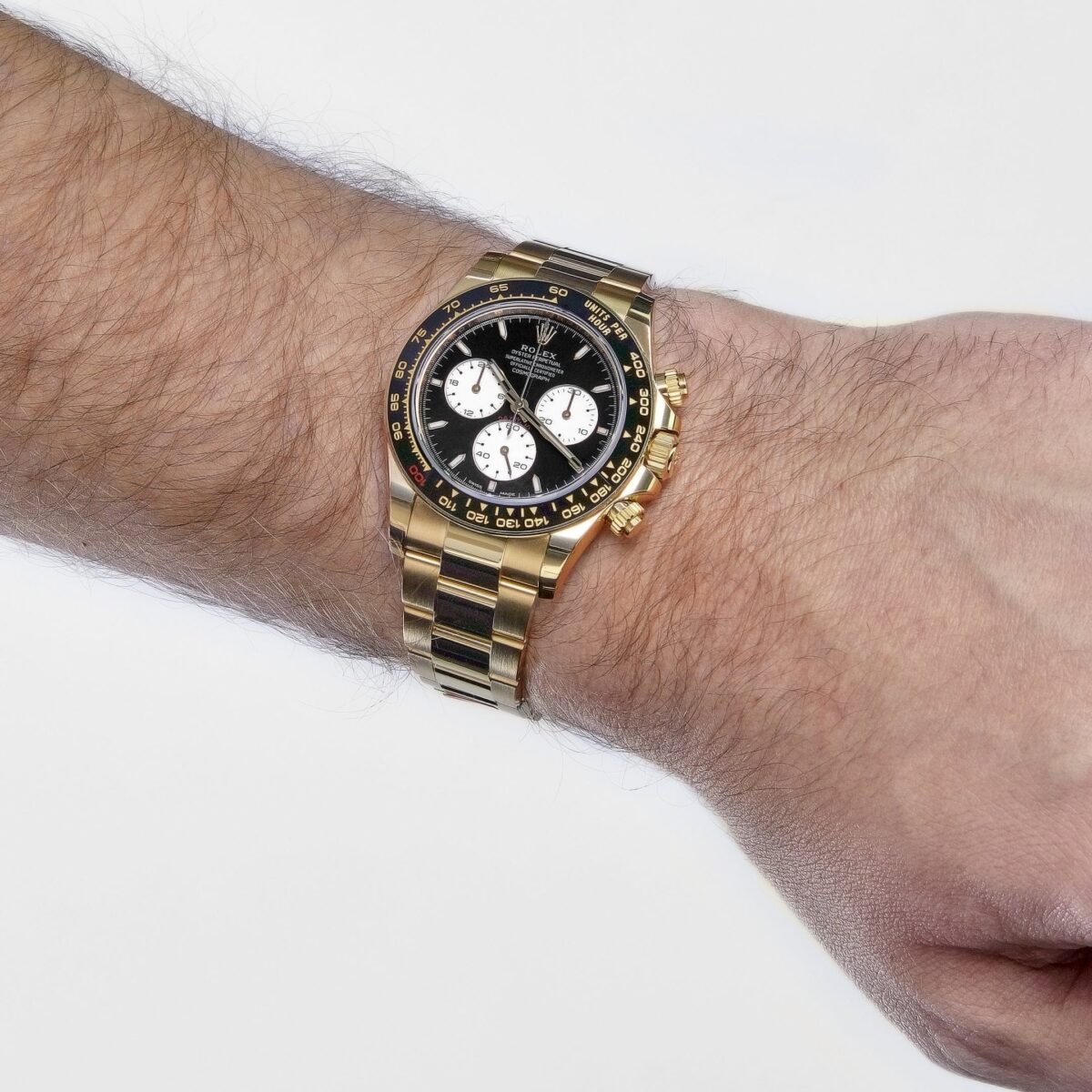 Rolex Daytona 126528 'Le Mans' Yellow Gold Black Dial - Image 2