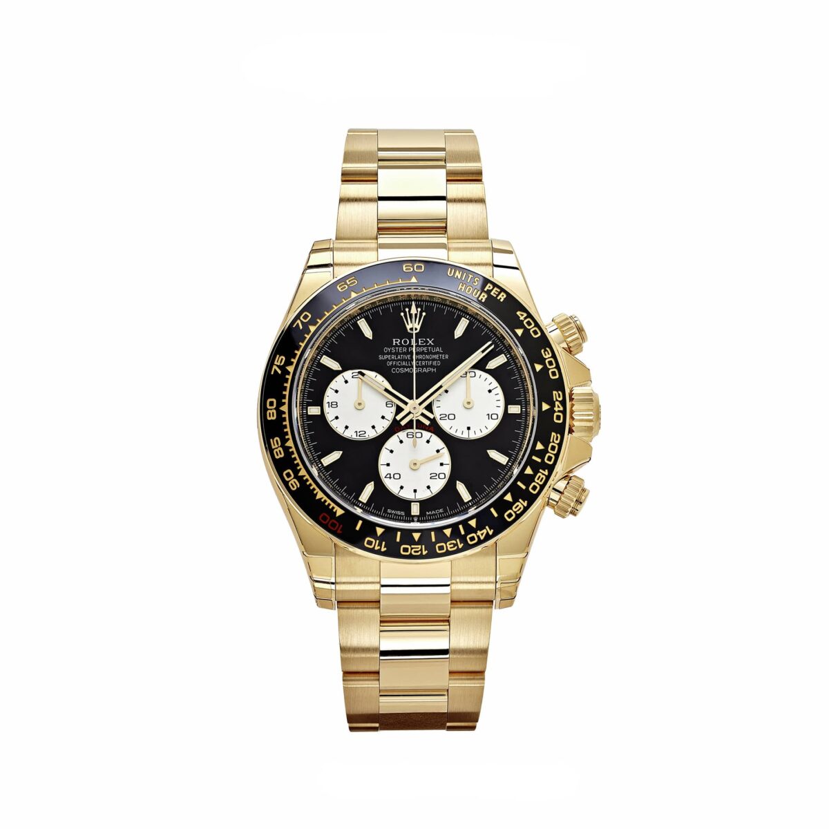 Rolex Daytona 126528 'Le Mans' Yellow Gold Black Dial