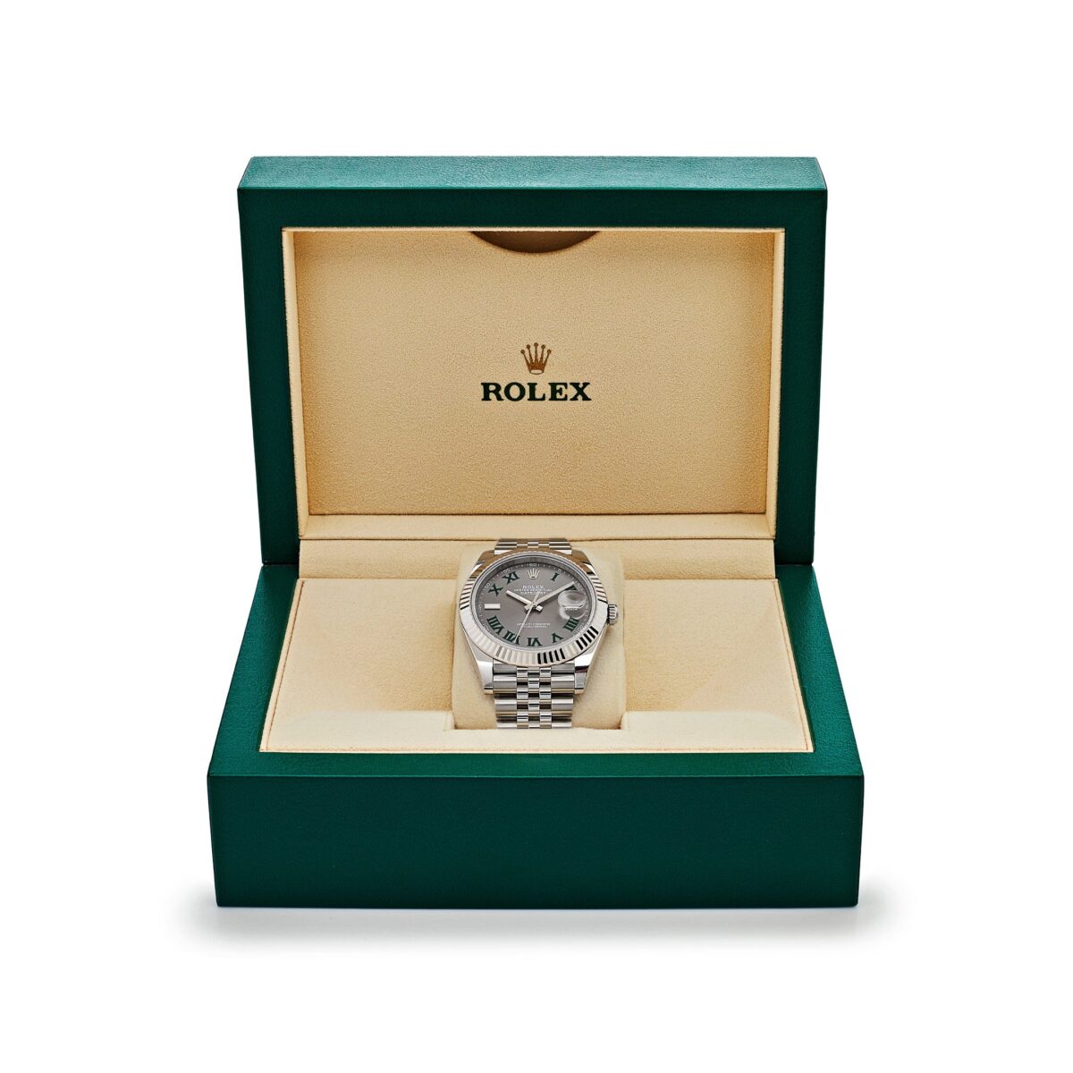 Rolex Datejust 126334 'Wimbledon' Stainless Steel Slate Dial Jubilee (2022) - Image 6