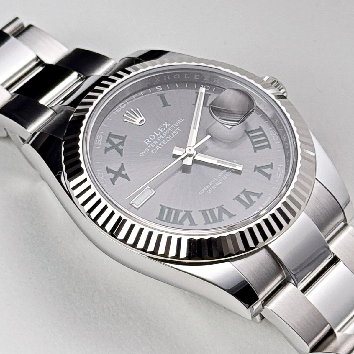 Rolex Datejust 126334 'Wimbledon' Stainless Steel Slate Dial Oyster (2024) - Image 6