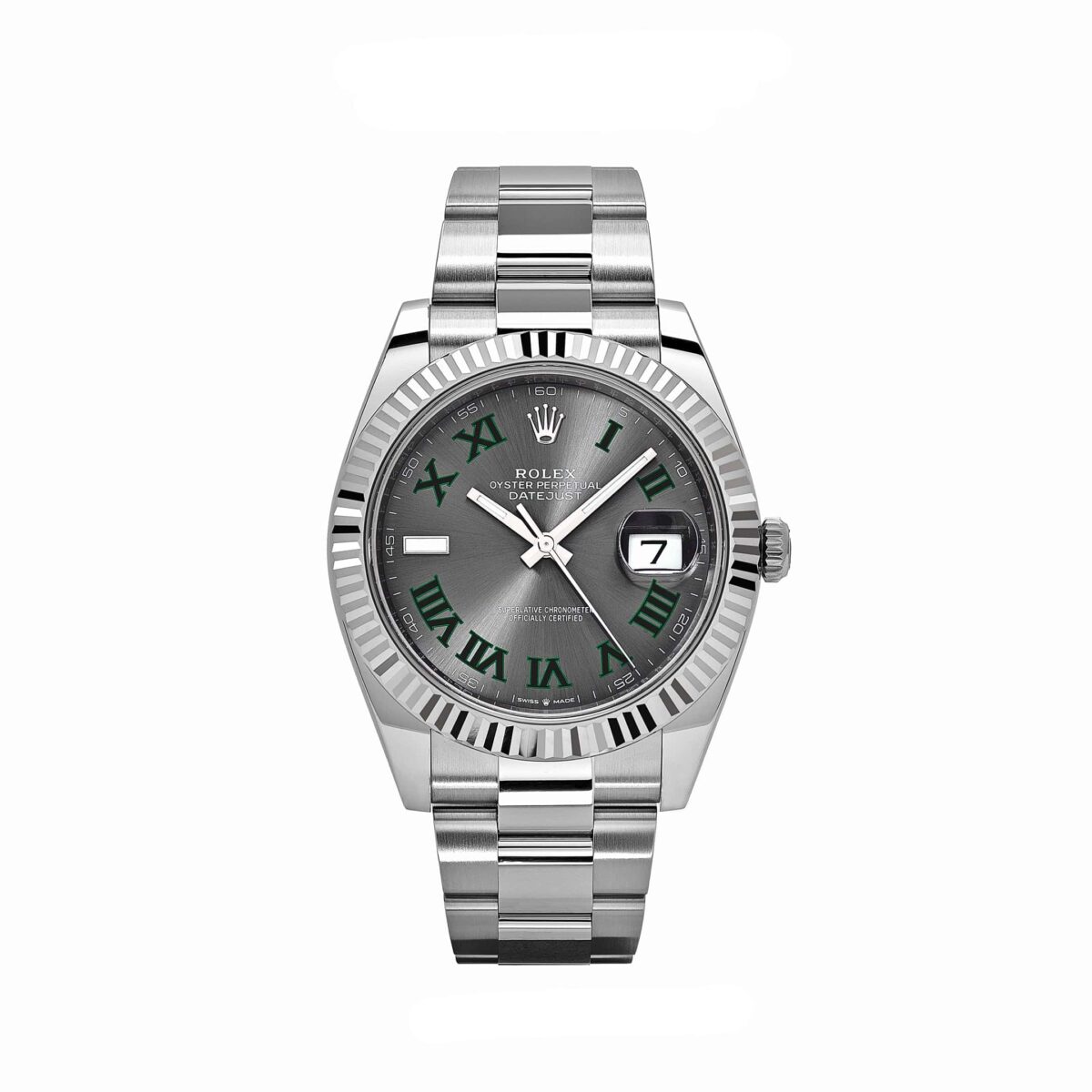 Rolex Datejust 126334 'Wimbledon' Stainless Steel Slate Dial Oyster (2024)