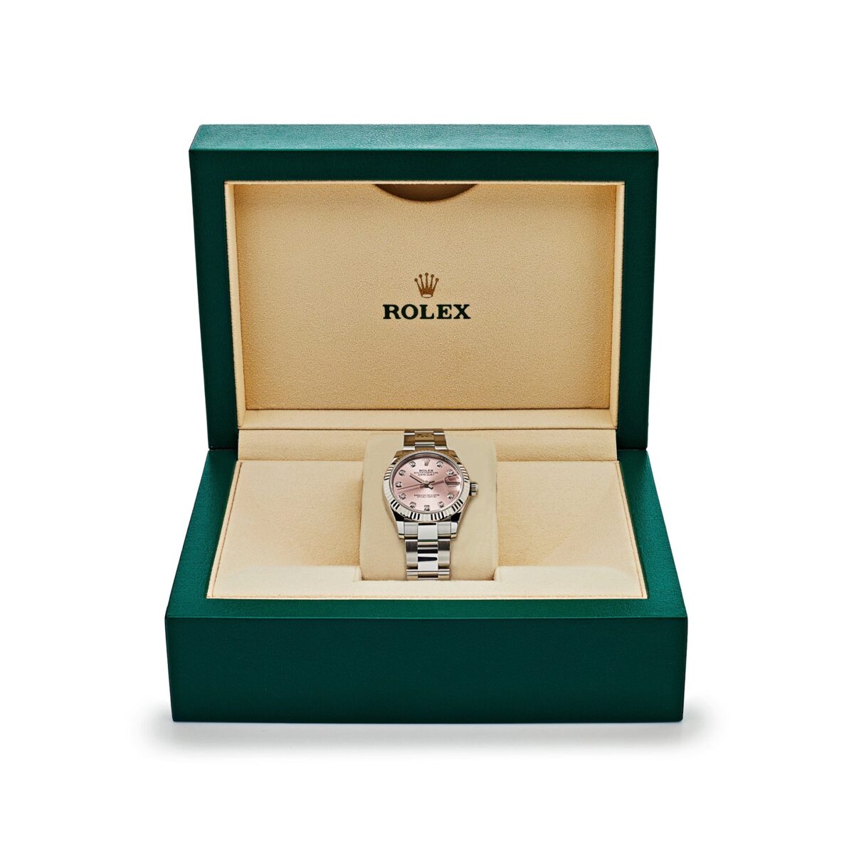 Rolex Datejust 278274 Stainless Steel Pink Diamond Dial - Image 7