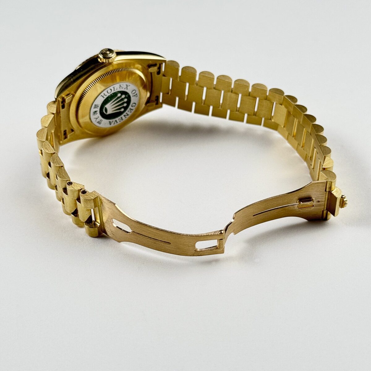 Rolex Day-Date 18238 Yellow Gold Carousel Diamond Dial Presidential Bracelet - Image 10