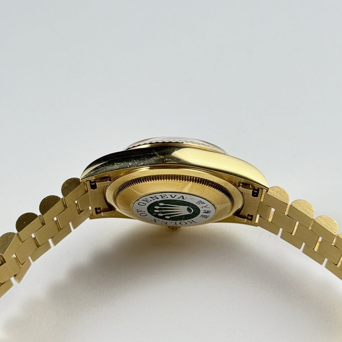 Rolex Day-Date 18238 Yellow Gold Carousel Diamond Dial Presidential Bracelet - Image 8