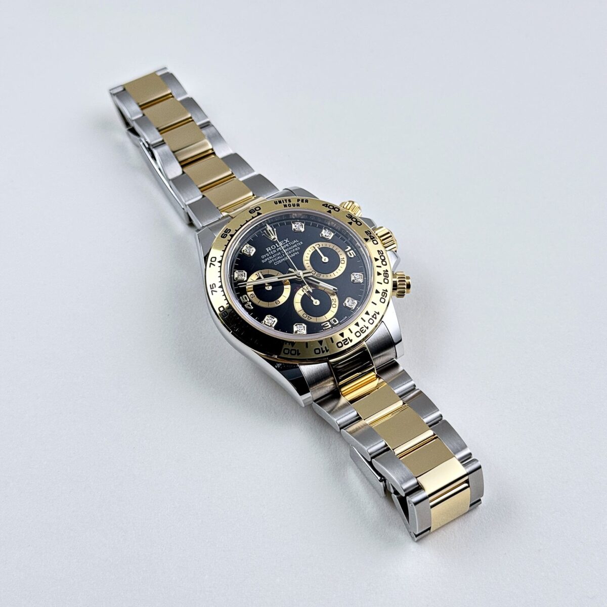 Rolex Daytona 116503 Yellow Gold Stainless Steel Black Diamond Dial (2022) - Image 3