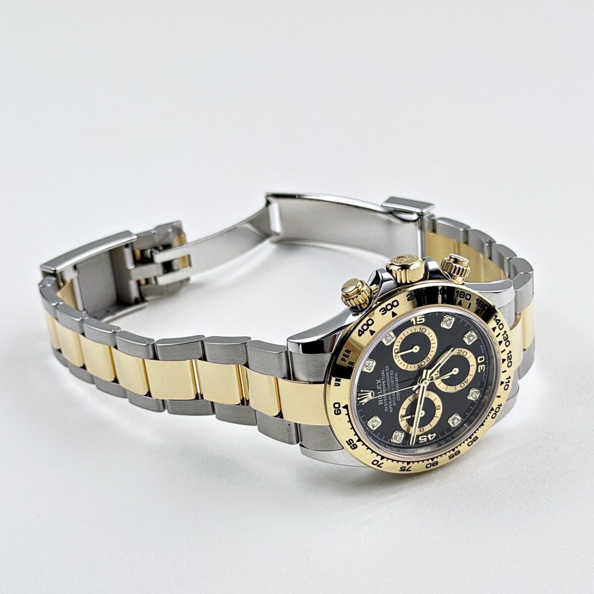 Rolex Daytona 116503 Yellow Gold Stainless Steel Black Diamond Dial (2022) - Image 5