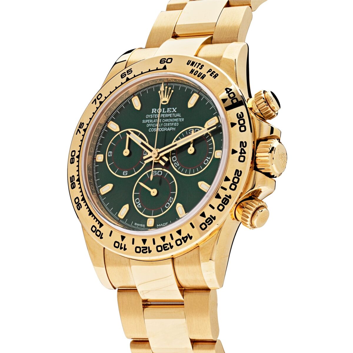 Rolex Daytona 116508 'John Mayer' Yellow Gold Green Dial - Image 3