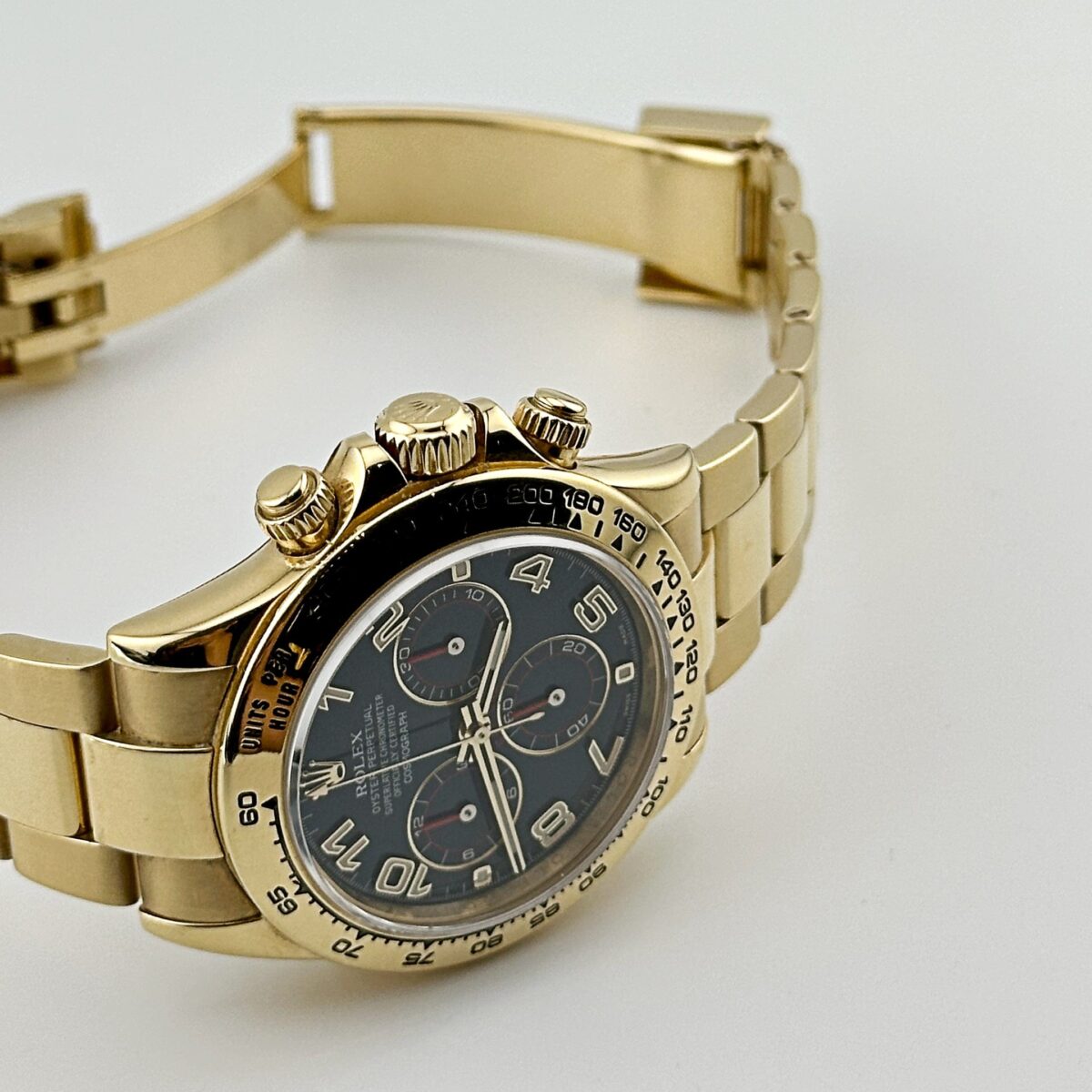 Rolex Daytona 116508 Yellow Gold Blue Racing Arabic Dial - Image 3