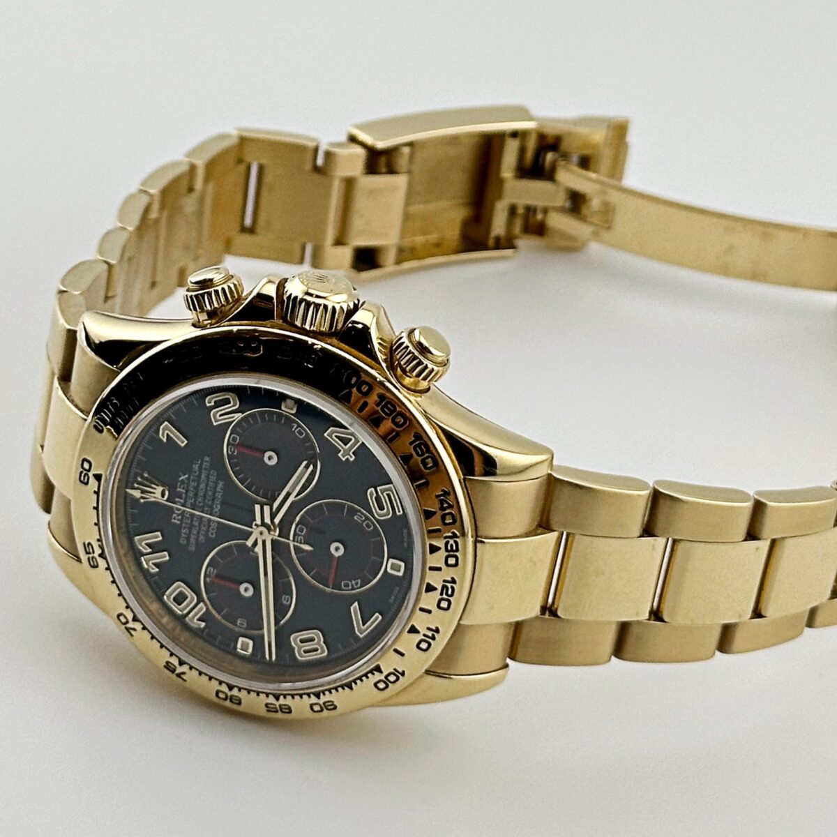 Rolex Daytona 116508 Yellow Gold Blue Racing Arabic Dial - Image 4