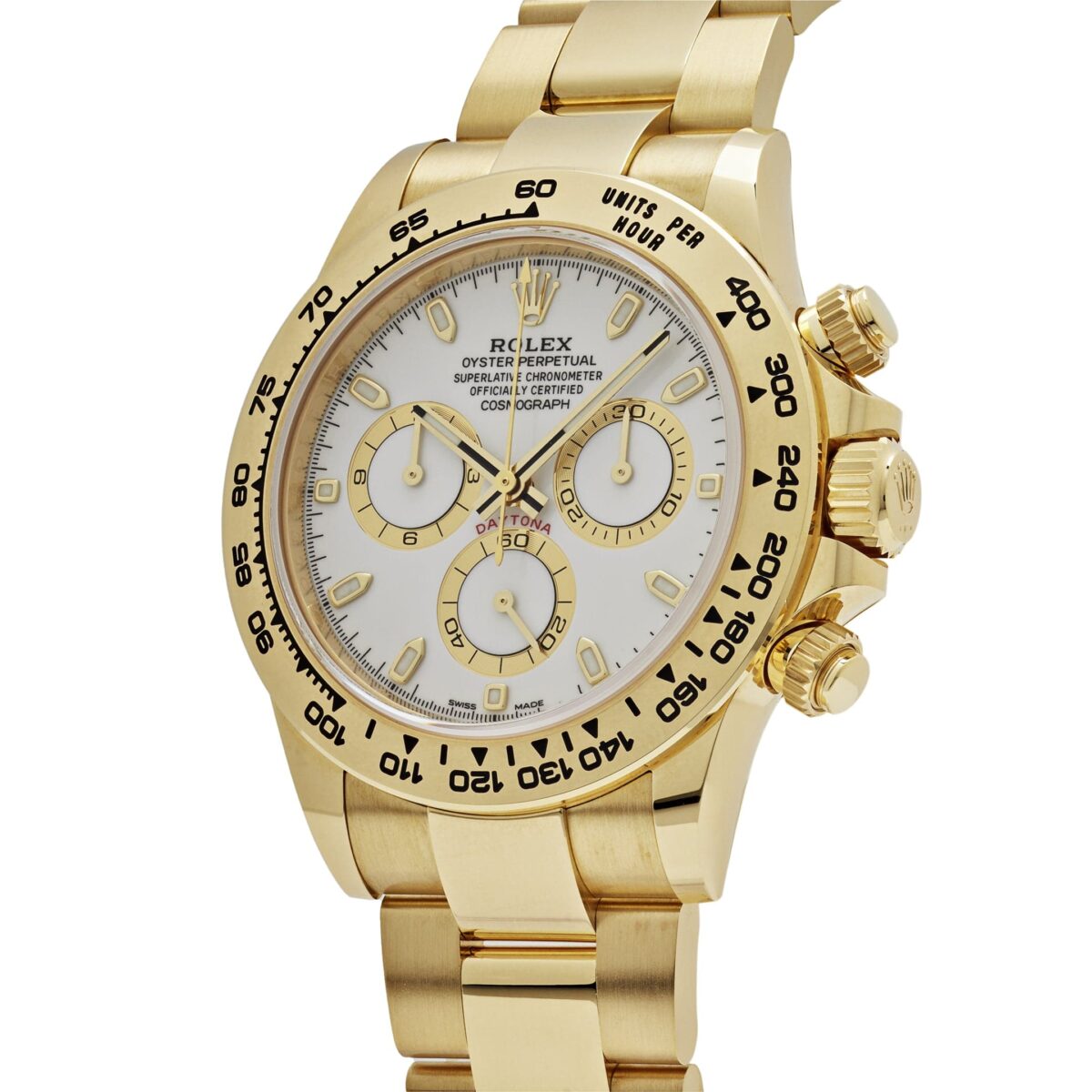 Rolex Daytona 116508 Yellow Gold White Dial (2021) - Image 4