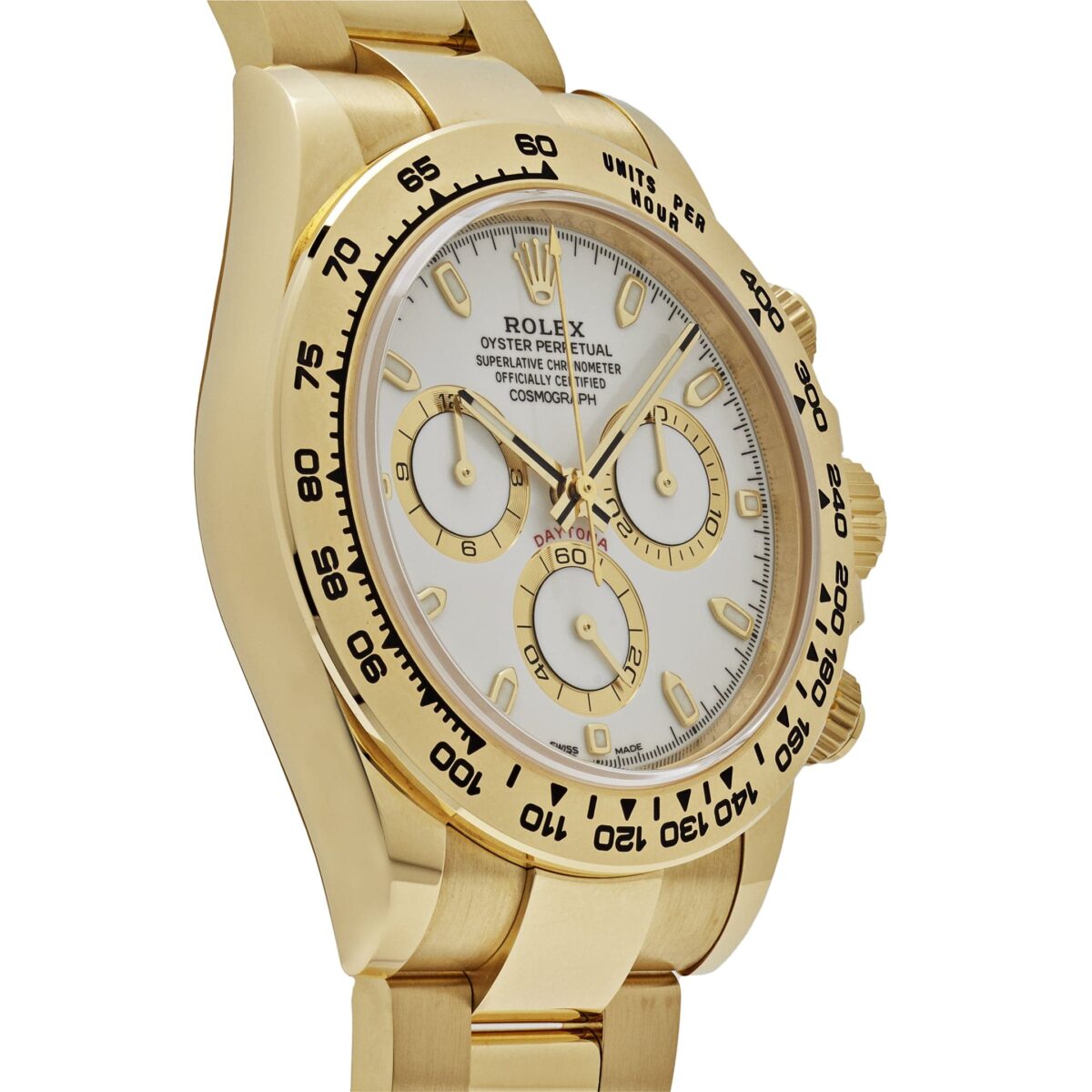 Rolex Daytona 116508 Yellow Gold White Dial (2021) - Image 3