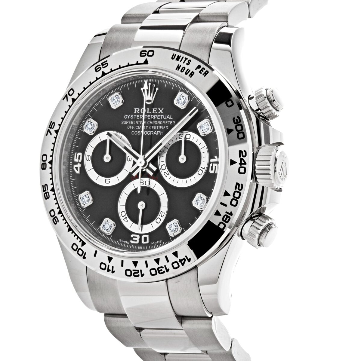 Rolex Daytona 116509 White Gold Black Diamond Dial - Image 2