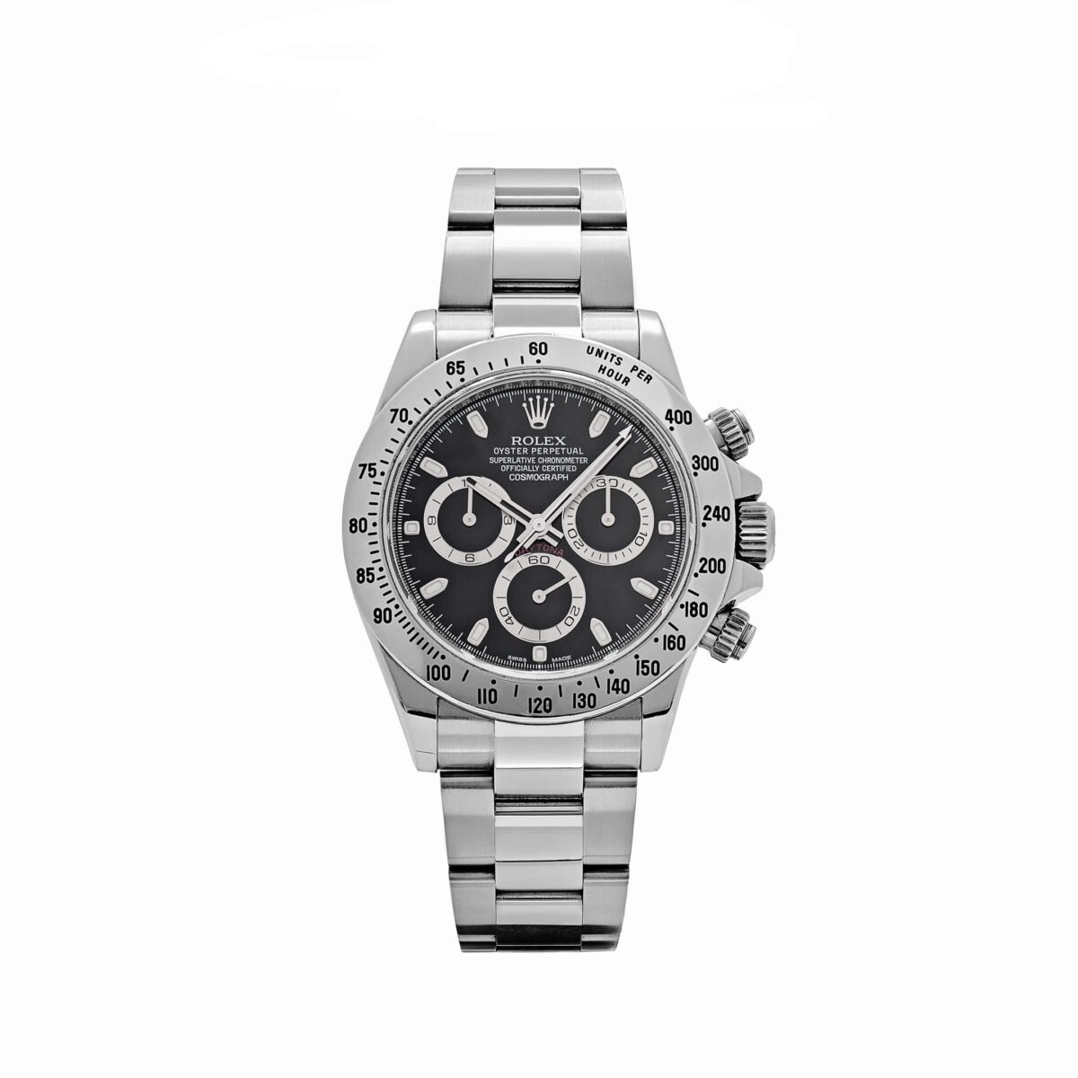 Rolex Daytona 116520 Stainless Steel Black Dial (2015)