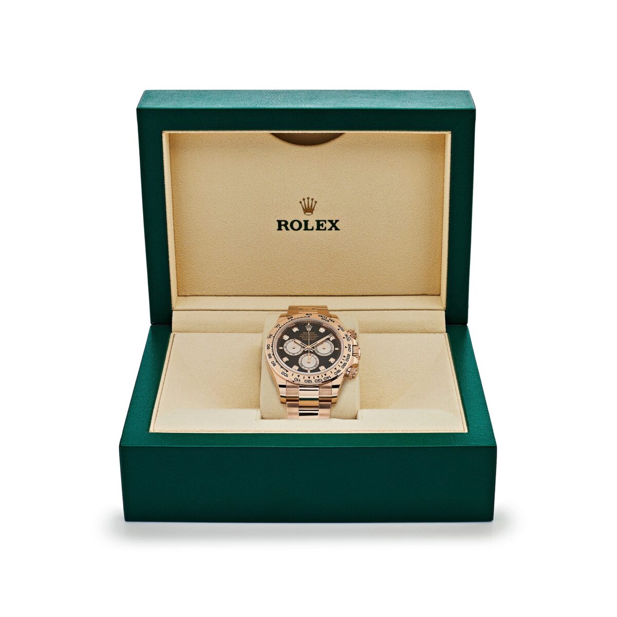 Rolex Daytona 126505 Rose Gold Black Diamond Dial (2023) - Image 7