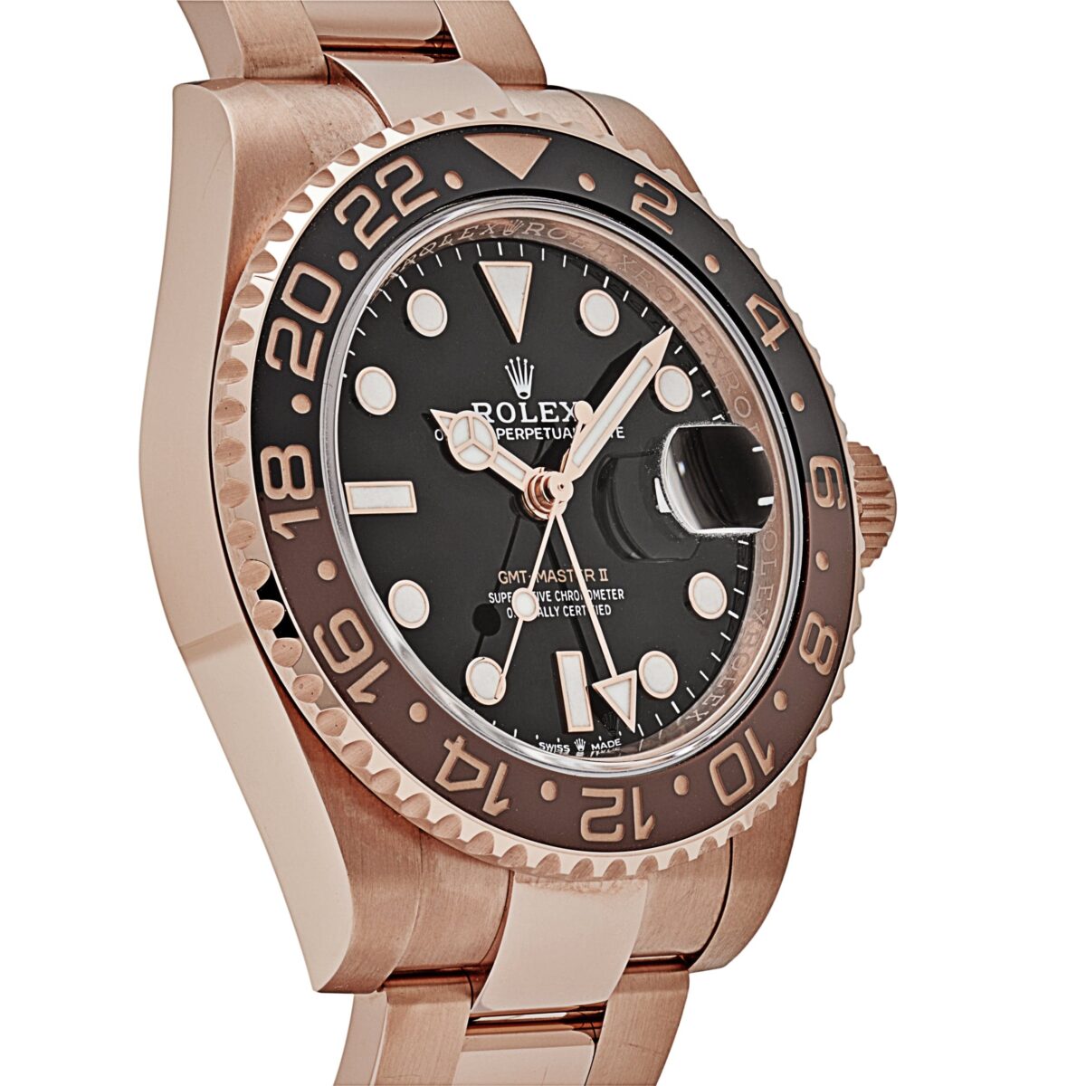 Rolex GMT-Master II 126715CHNR 'Root Beer' Rose Gold Black Dial (2024) - Image 3