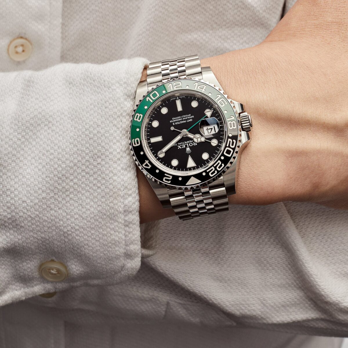 Rolex GMT-Master II 126720VTNR 'Sprite' Lefty Stainless Steel Jubilee (2023) - Image 2