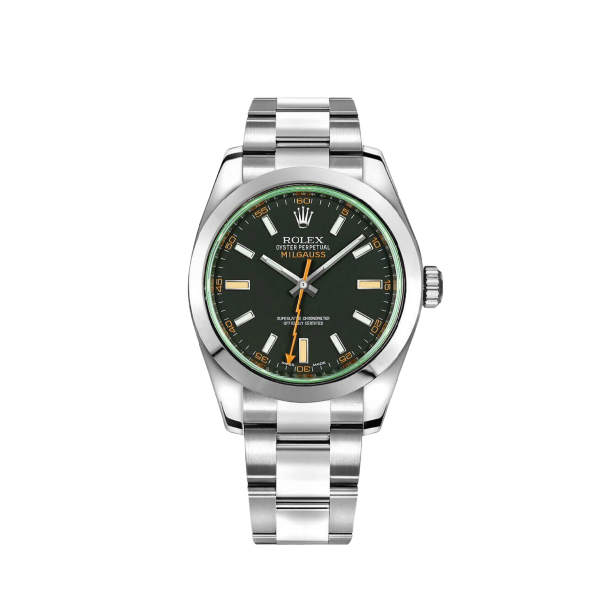 Rolex Milgauss 116400GV Stainless Steel Black Dial (2008)