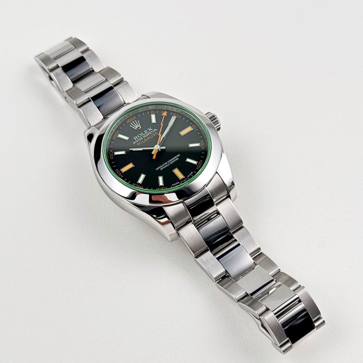 Rolex Milgauss 116400GV Stainless Steel Black Dial (2008) - Image 3