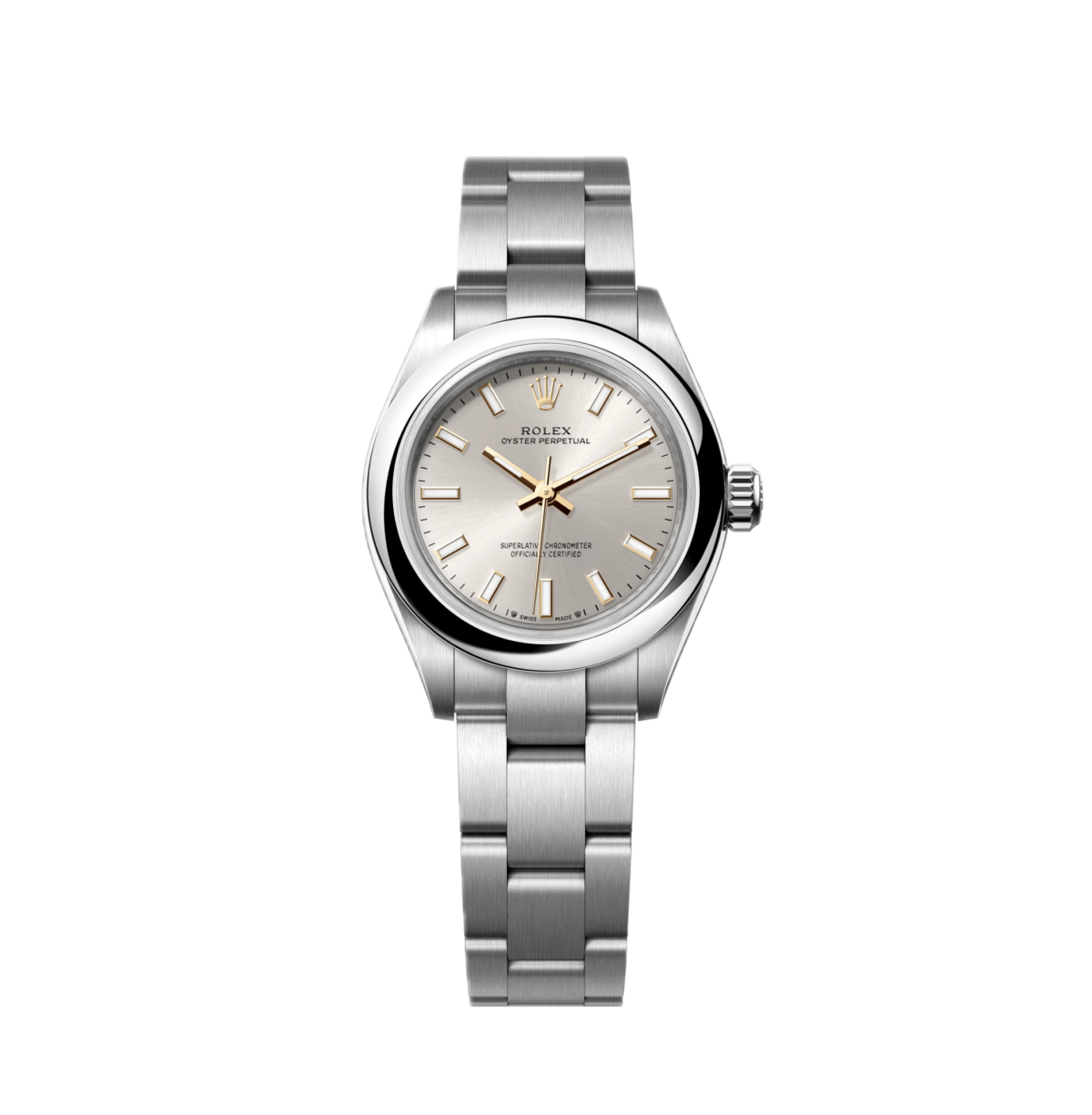 Rolex Oyster Perpetual 276200 Stainless Steel Silver Dial