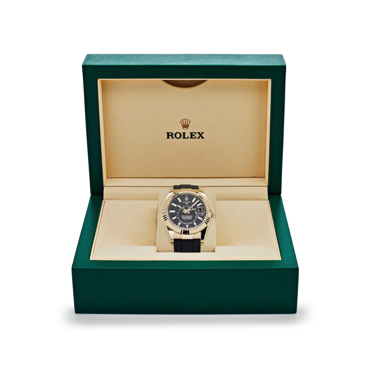 Rolex Sky-Dweller 326238 Yellow Gold  Bright Black Dial (2021) - Image 7