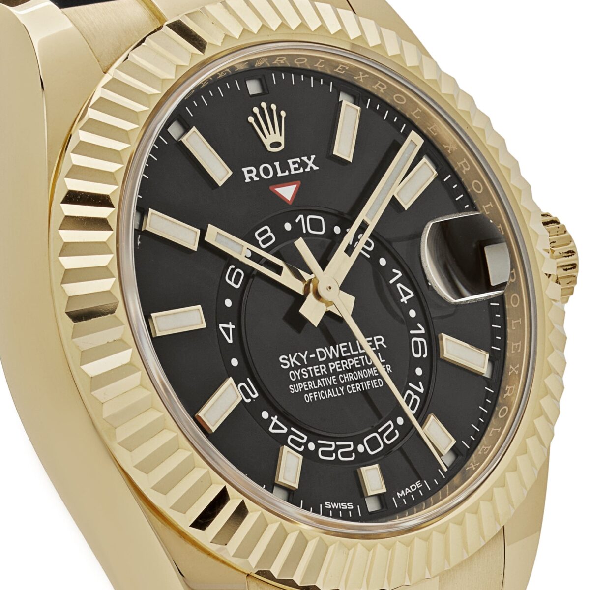 Rolex Sky-Dweller 326238 Yellow Gold  Bright Black Dial (2021) - Image 5