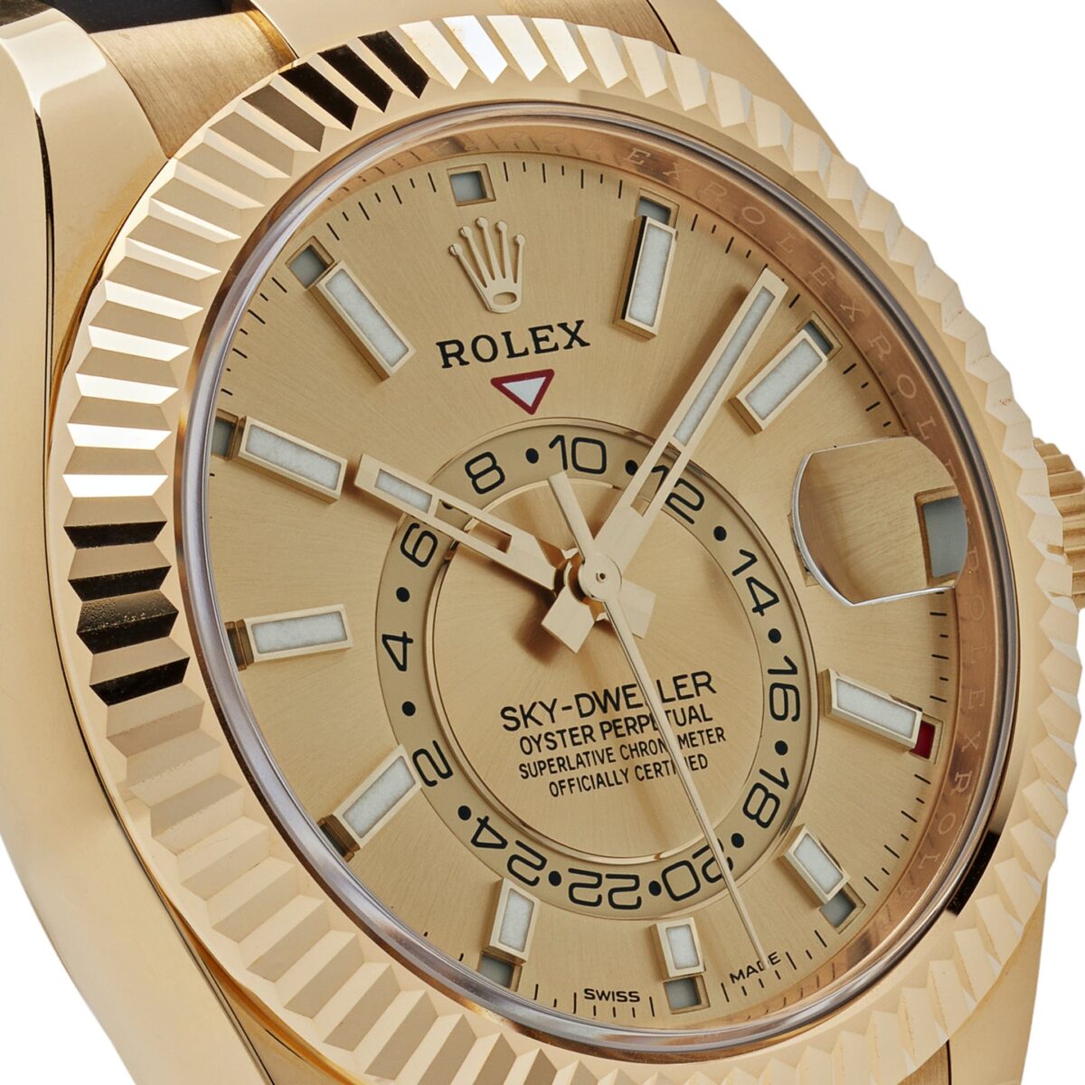 Rolex Sky-Dweller 326238 Yellow Gold Champagne Dial (2021) - Image 5