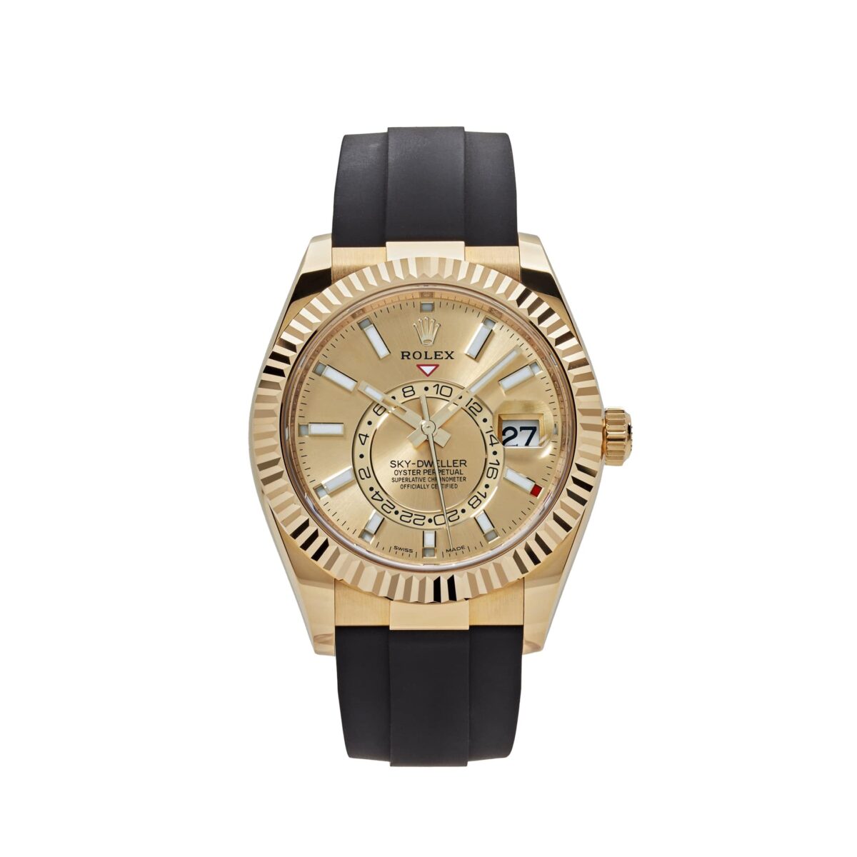 Rolex Sky-Dweller 326238 Yellow Gold Champagne Dial (2021)