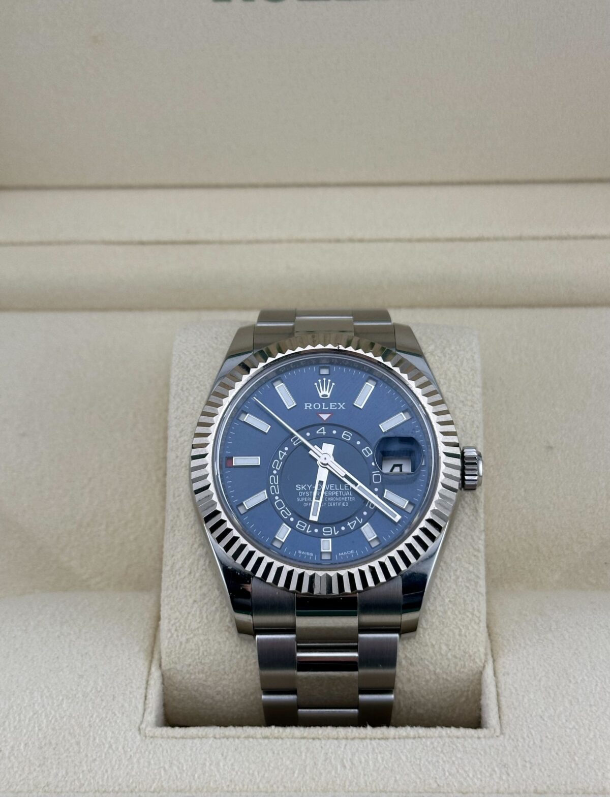 Rolex Sky-Dweller 326934 Stainless Steel Blue Dial Oyster (2022) - Image 3