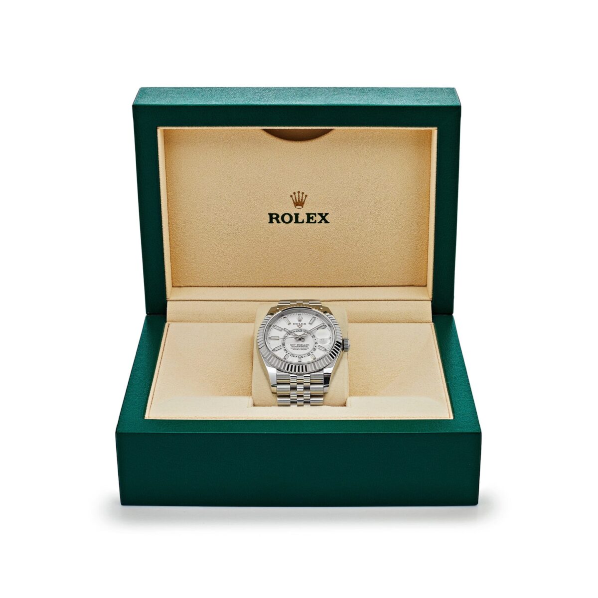 Rolex Sky-Dweller 326934 Stainless Steel White Dial Jubilee (2022) - Image 7