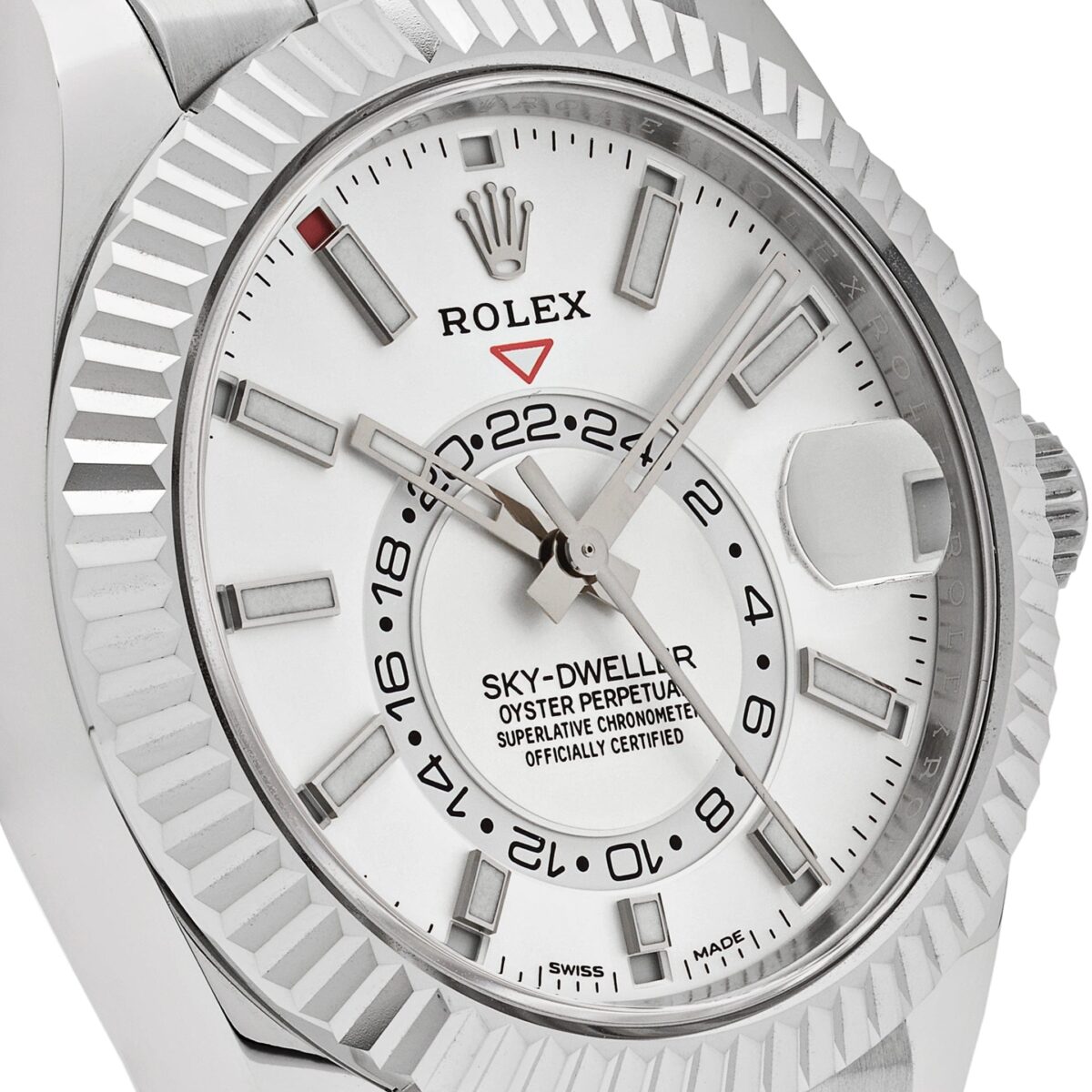 Rolex Sky-Dweller 326934 Stainless Steel White Dial Jubilee (2022) - Image 5