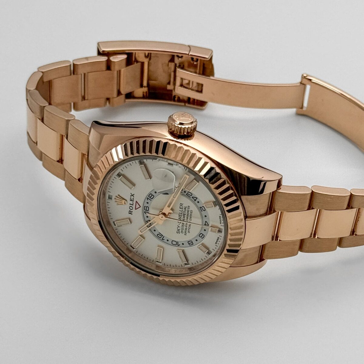 Rolex Sky-Dweller 326935 Rose Gold White Dial (2021) - Image 3