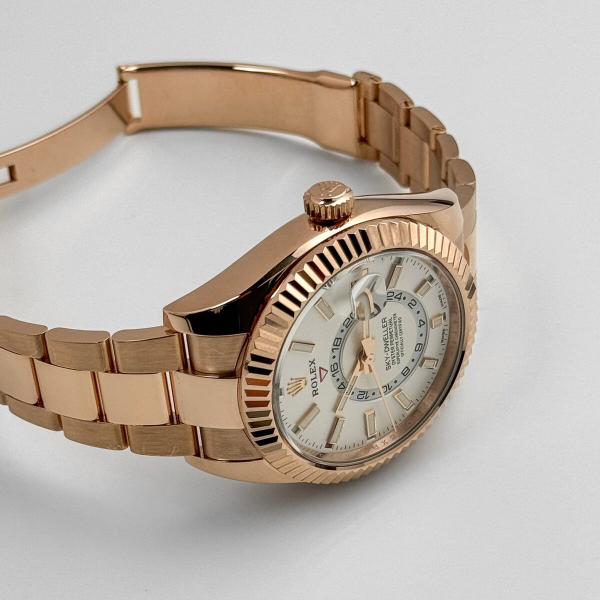 Rolex Sky-Dweller 326935 Rose Gold White Dial (2021) - Image 4