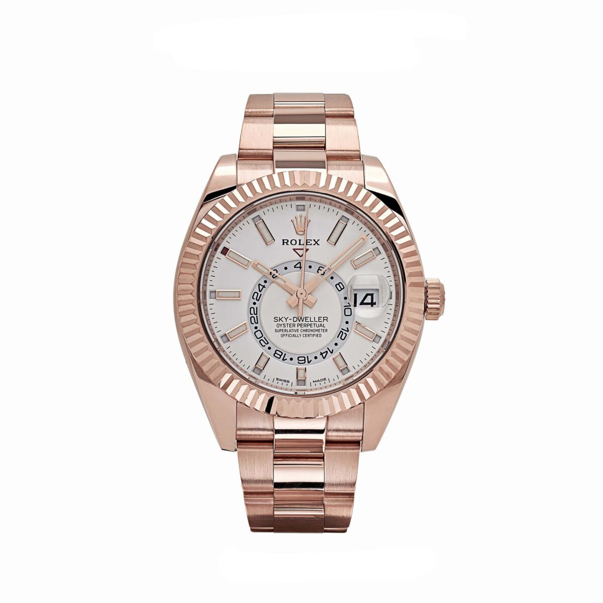 Rolex Sky-Dweller 326935 Rose Gold White Dial (2021)