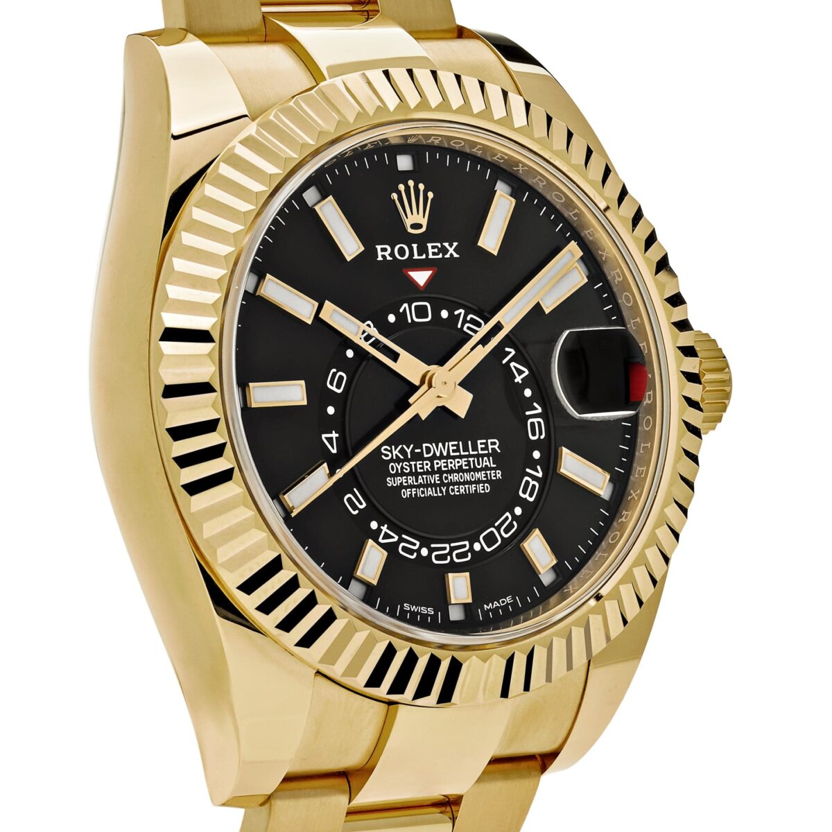 Rolex Sky-Dweller 326938 Yellow Gold Black Dial (2020) - Image 2