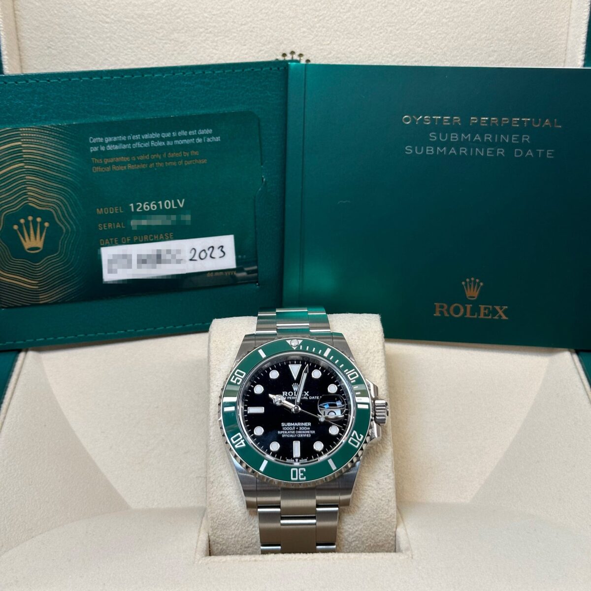 Rolex Submariner Date 126610LV 'Starbucks MK1' Stainless Steel Black Dial (2023) - Image 11