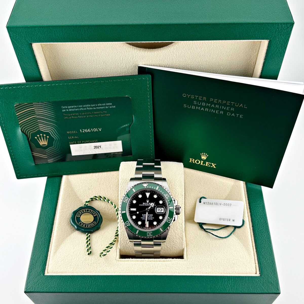 Rolex Submariner Date 126610LV 'Starbucks' Stainless Steel Black Dial (2021) - Image 12