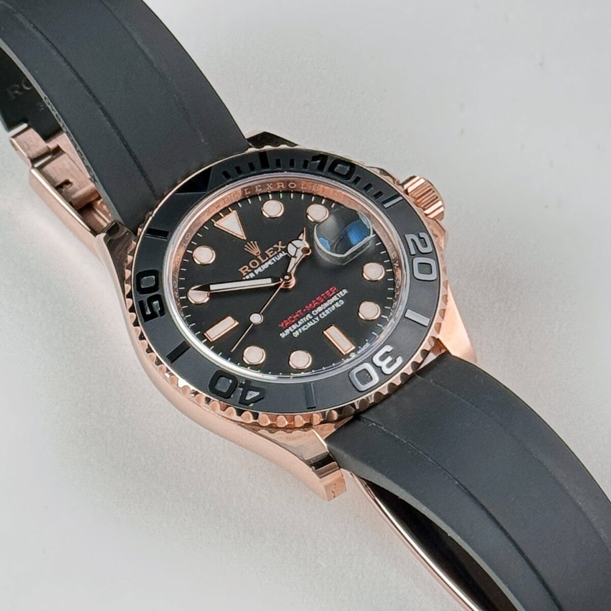 Rolex Yacht-Master 126655 Rose Gold Black Dial (2020) - Image 5