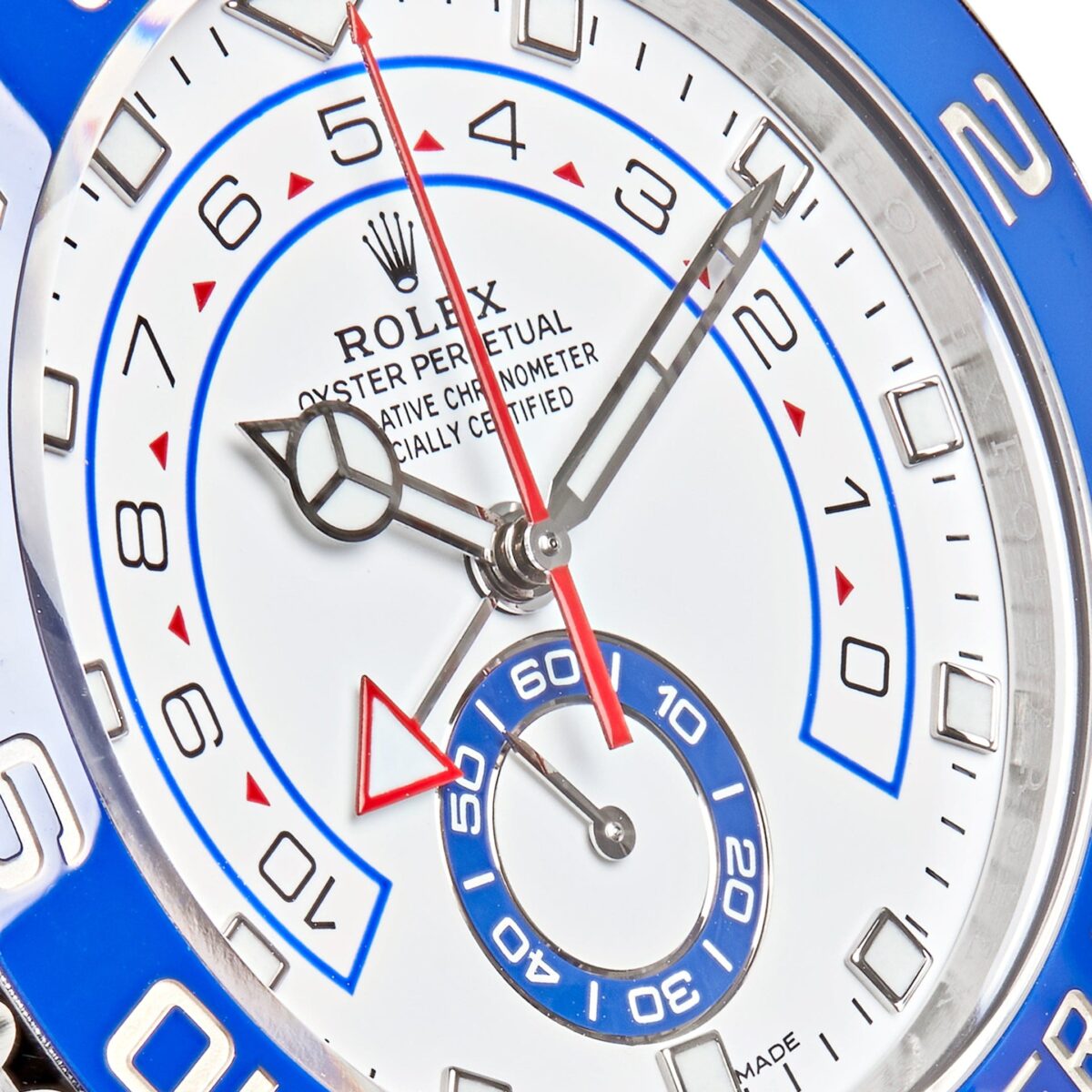 Rolex Yacht-Master II Stainless Steel Mercedes Hand White Dial 116680 (2023) - Image 5