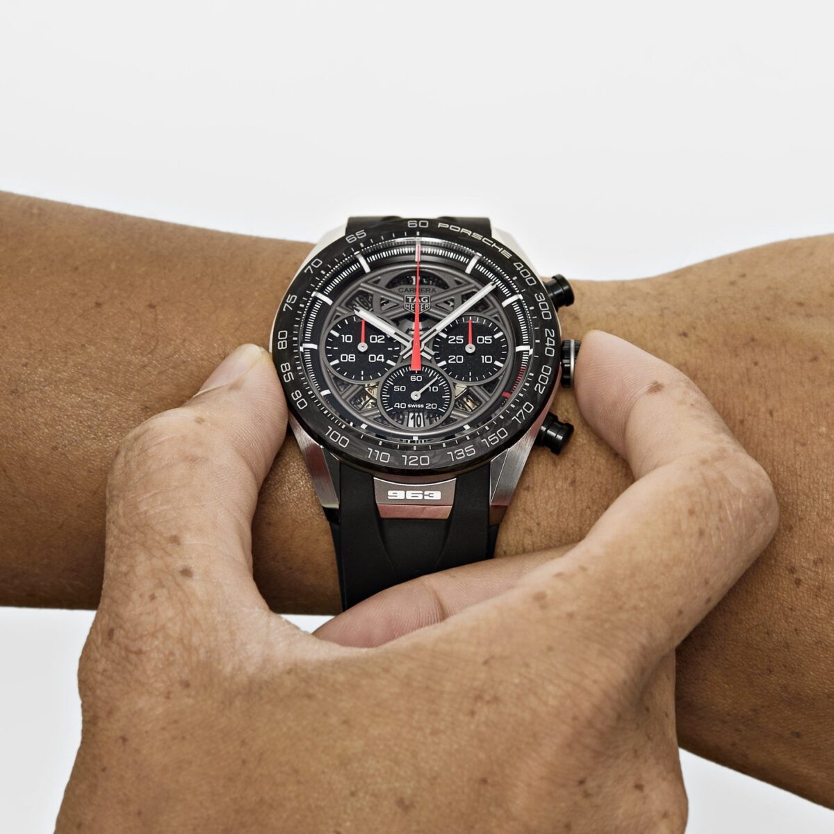 Tag Heuer Carrera Chronograph X Porshe 963 CBU2010.FT6267 Limited Edition (2024) - Image 2